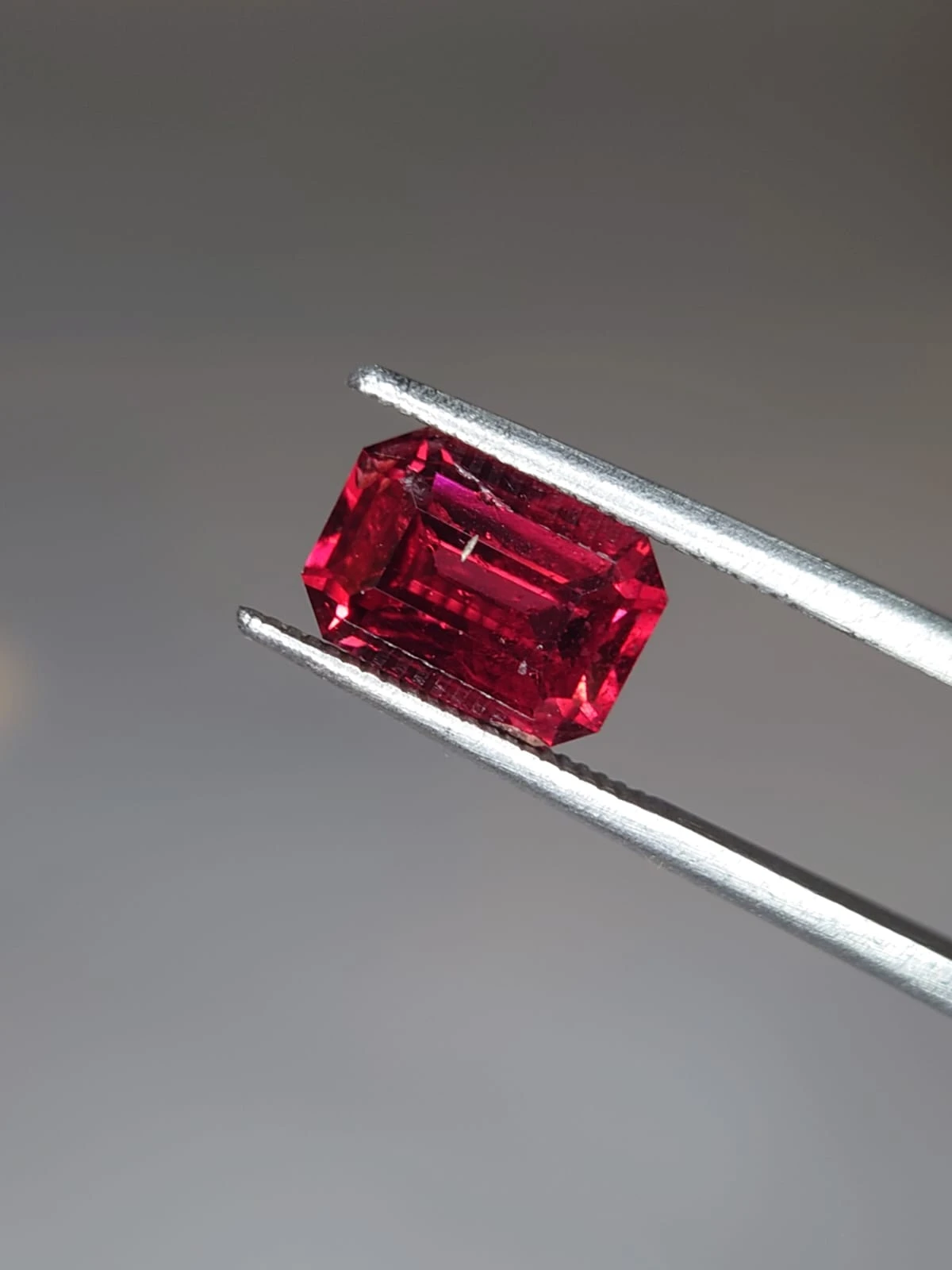 3ct Natural Malaya Garnet from Tanzania — view 2